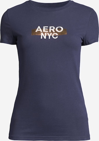 AÉROPOSTALE - Camisa 'JUL' em azul: frente