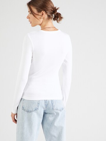 Tommy Jeans Μπλουζάκι 'ESSENTIAL' σε λευκό