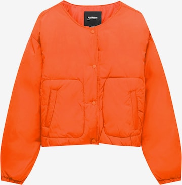 Pull&Bear Between-Season Jacket in Orange: front