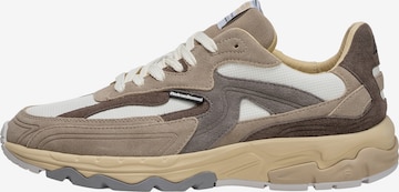 Sneaker bassa 'De Rezer 02' di Floris van Bommel in beige: frontale