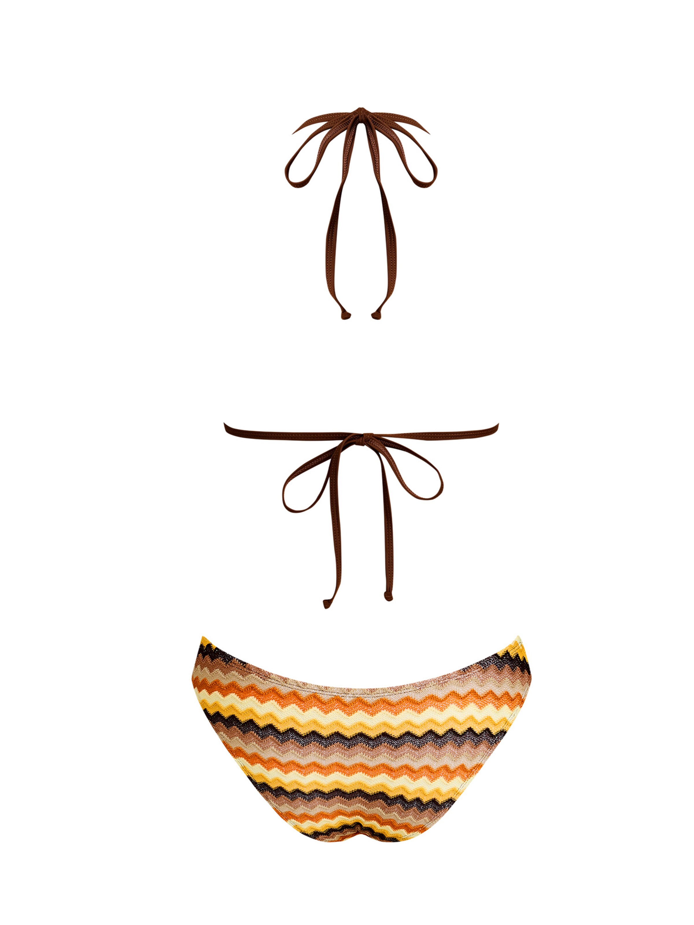 Cupshe Bustier Bikini 'CAA12C5C114HK'‌‌‌‌‌‌‌ in Braun