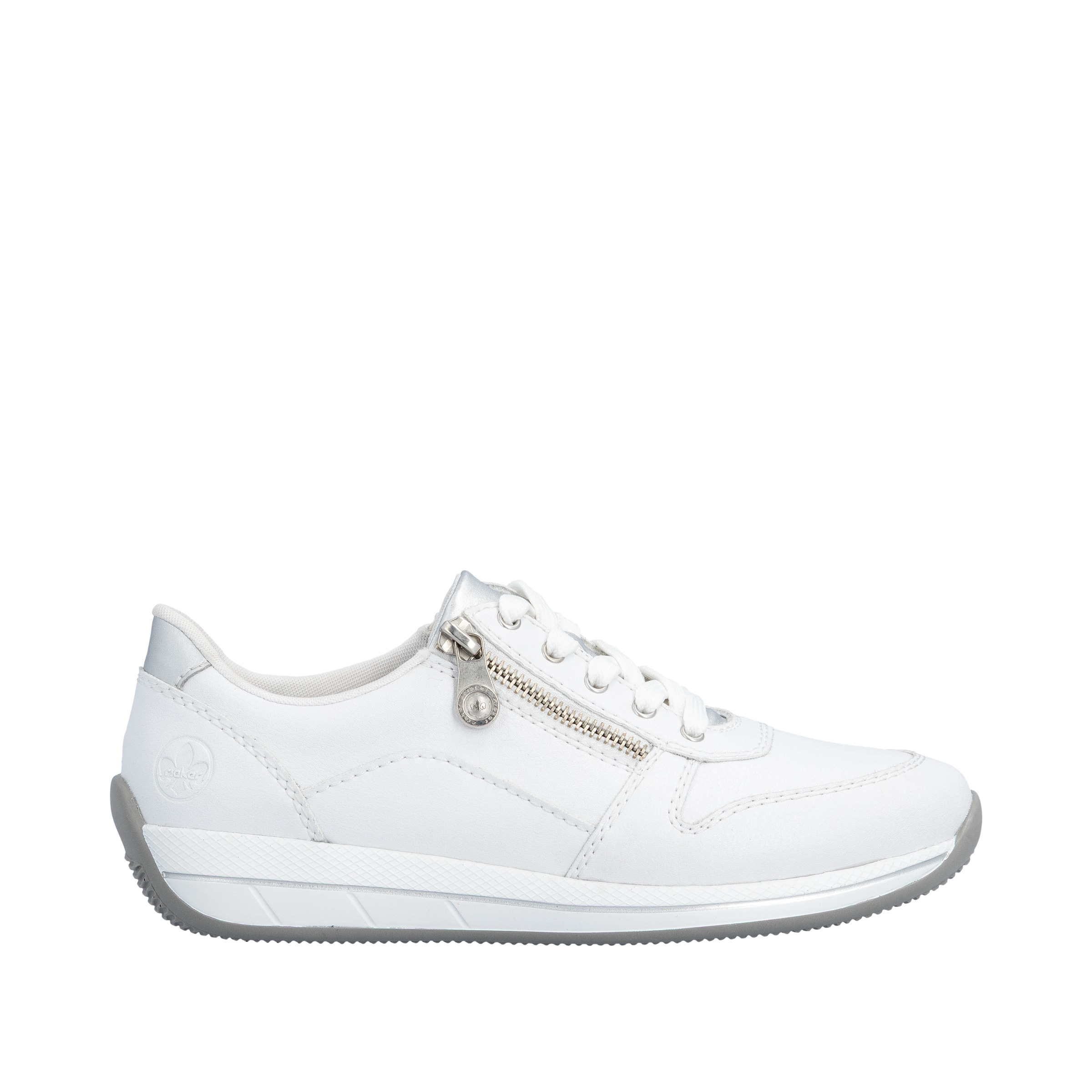 Baskets basses Rieker en blanc