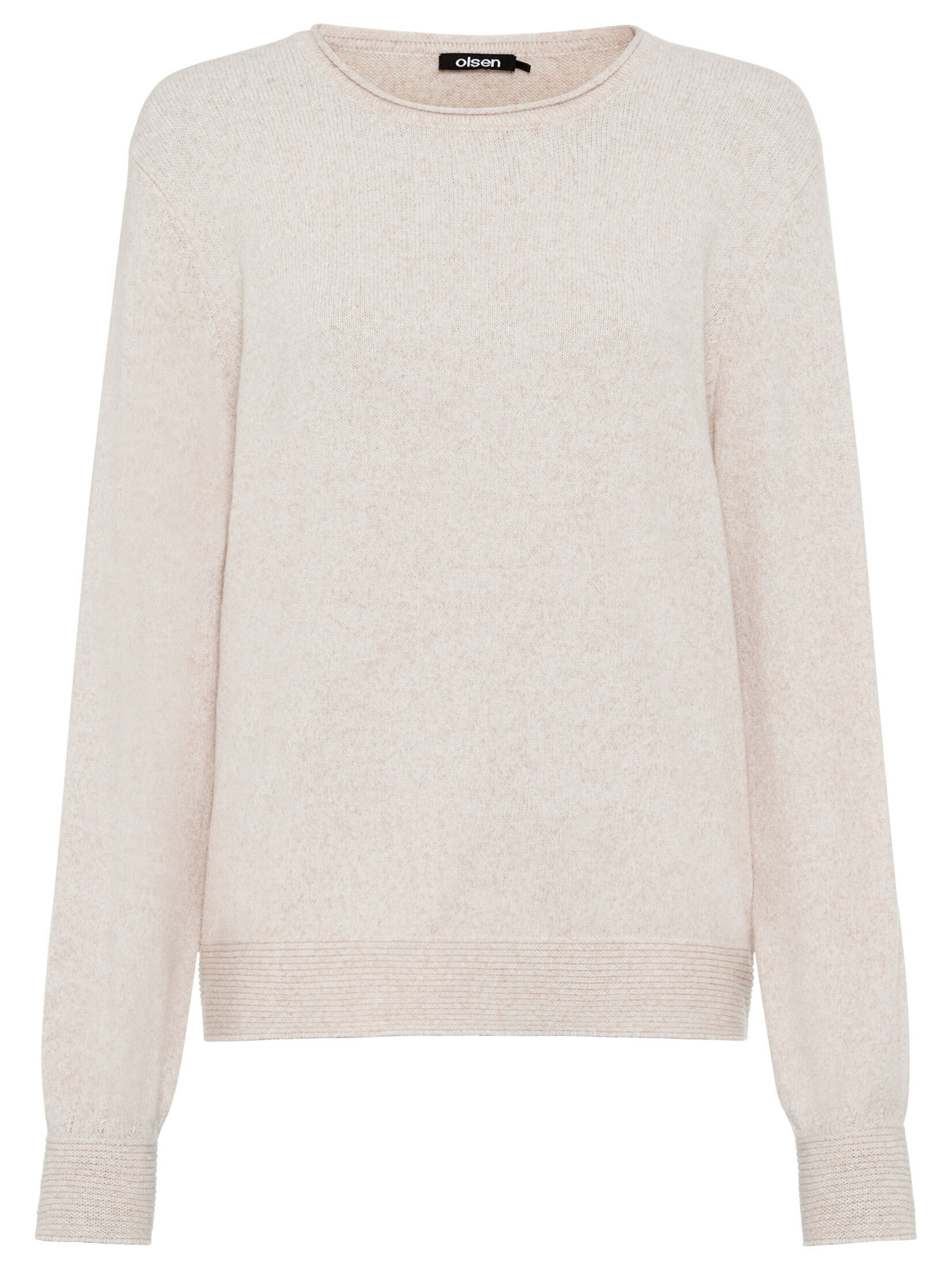 Olsen Trui in Beige: voorkant