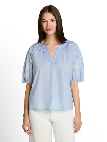 TOM TAILOR Blouse in Blue: front