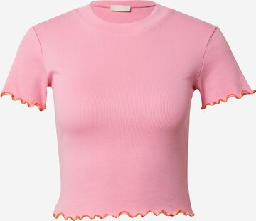 LeGer by Lena Gercke T-shirt 'Teresa' i rosa: framsida