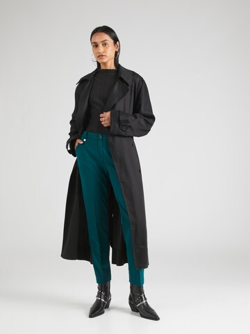 Coupe slim Pantalon à plis 'Maron' BRAX en vert