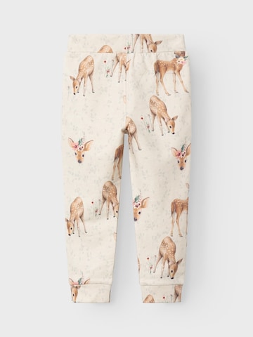 NAME IT - regular Pantalón en beige