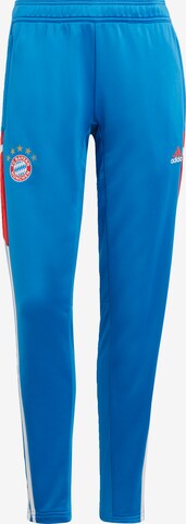 Regular Pantalon de sport 'Bayern München Condivo 22' ADIDAS SPORTSWEAR en bleu : devant