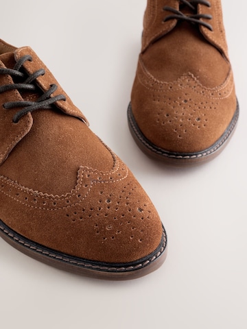 Next Ниски обувки в кафяво