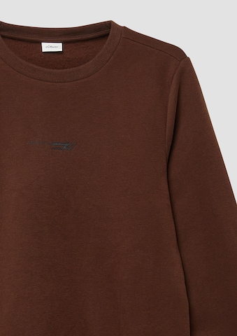 s.Oliver Sweatshirt in Braun