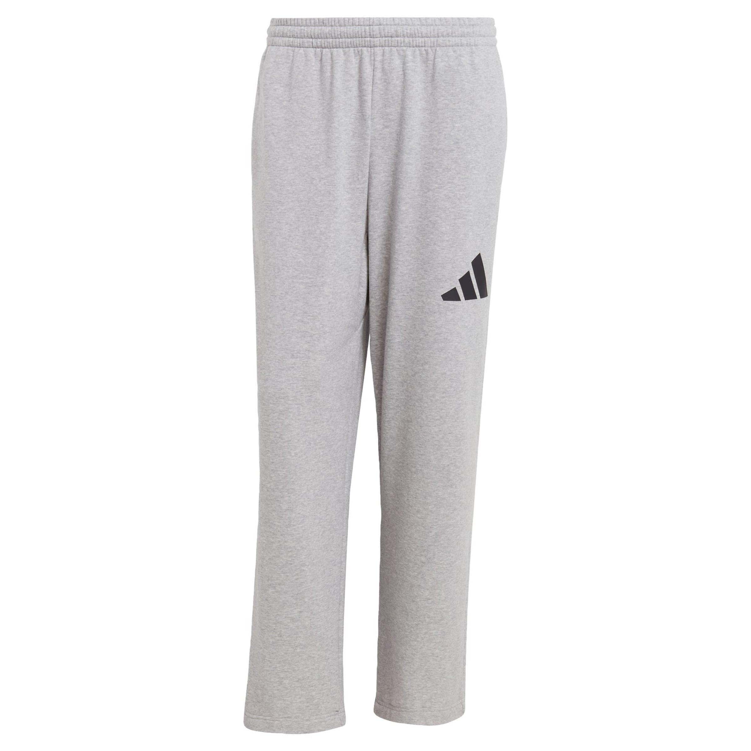 ADIDAS SPORTSWEAR - Loosefit Pantalón deportivo 'Essentials' en gris: frente