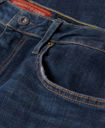 Slimfit Jeans 'VINTAGE SLIM STRAIGHT' de la Superdry pe albastru