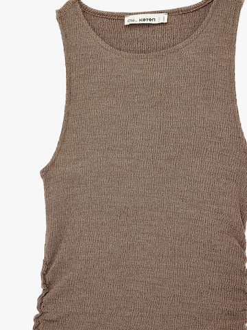 Koton Kleid in Braun