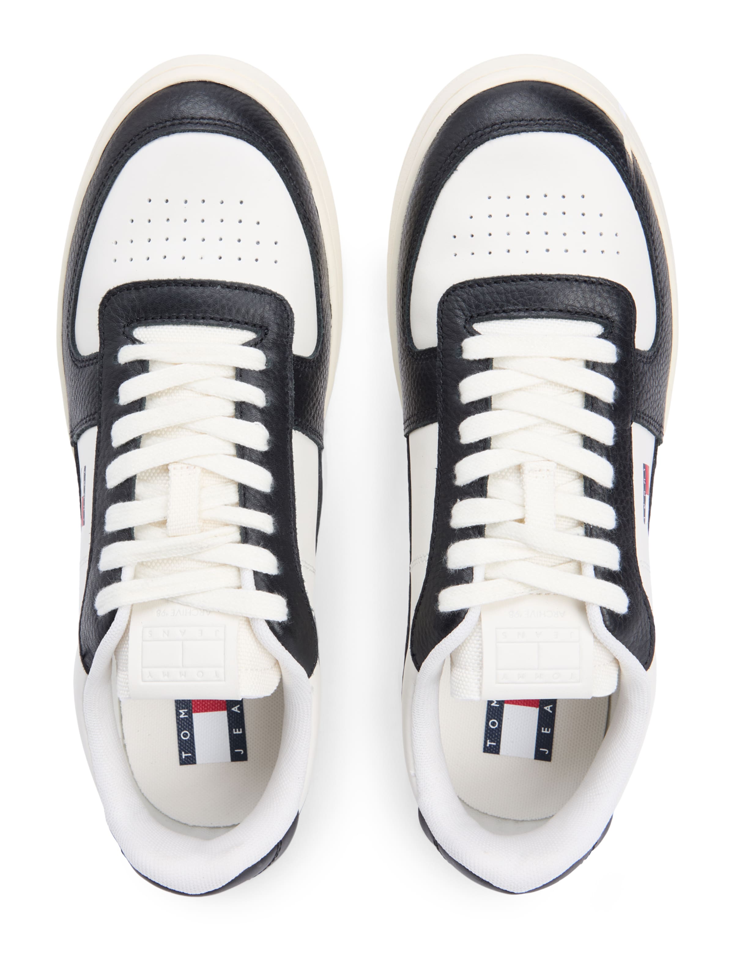 Tommy Jeans Trampki niskie 'ARCHIVE '98' w kolorze biały