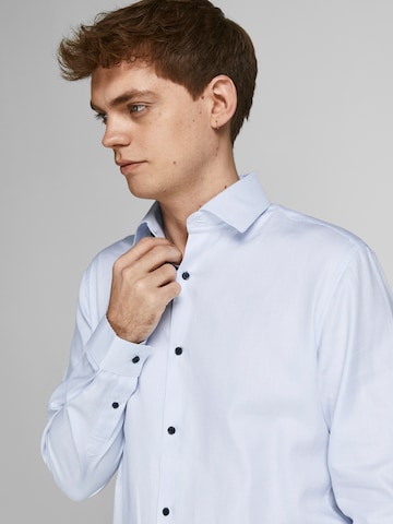 JACK & JONES - Ajuste estrecho Camisa en blanco