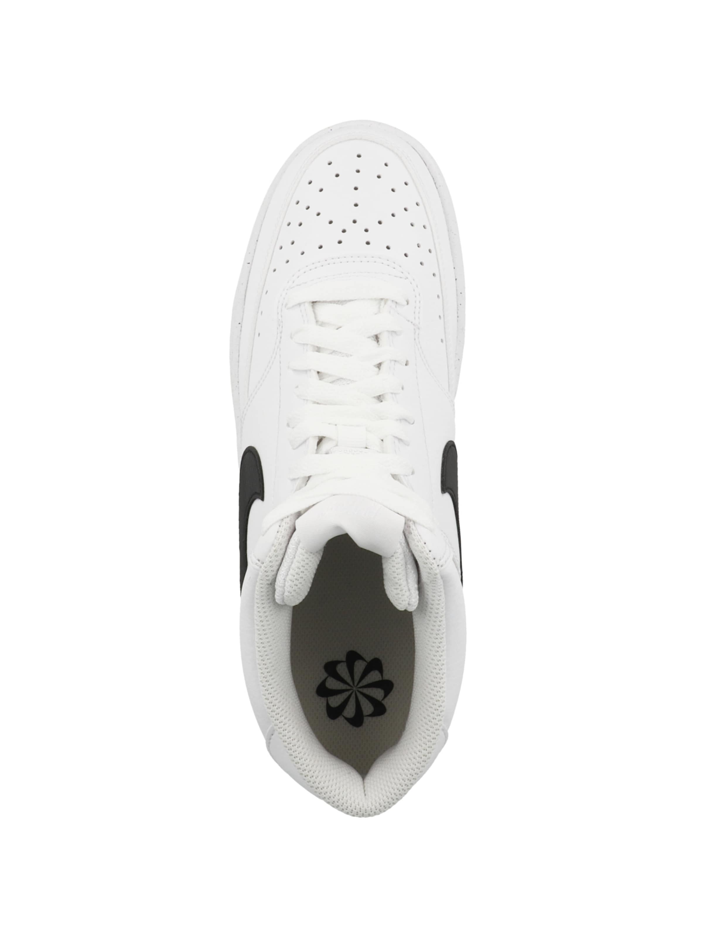 Nike Sportswear Magas szárú sportcipők 'Court Vision Next Nature' - fehér