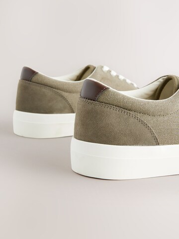 Baskets basses Next en vert