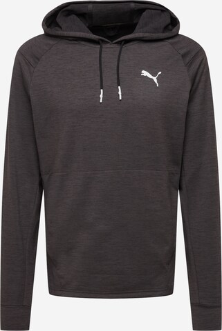 Sweat de sport PUMA en noir : devant