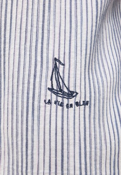 MUSTANG Bluse 'Ruby' in marine / opal / offwhite, Produktansicht