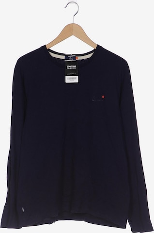 Superdry Shirt in XXL in Blue: front