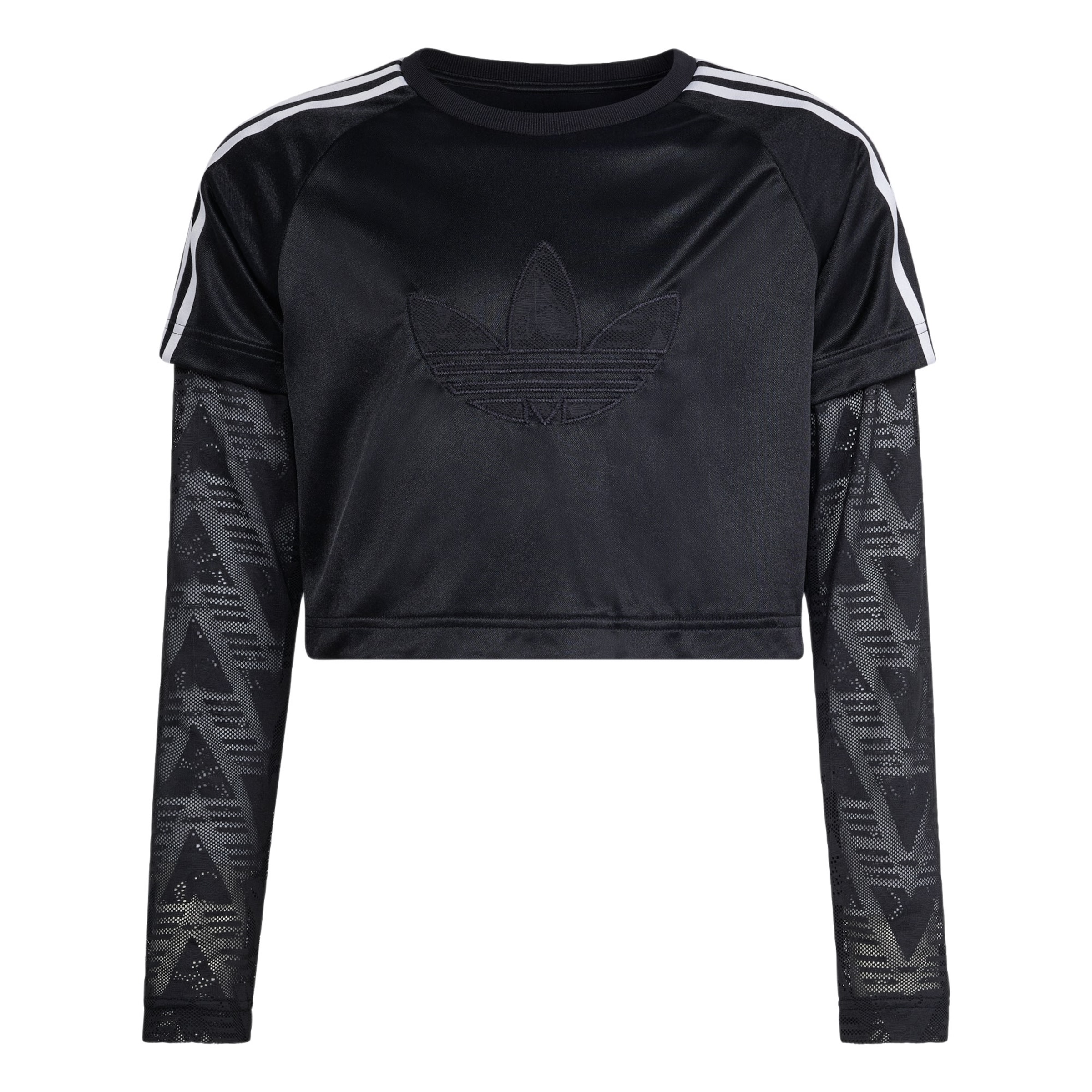 ADIDAS ORIGINALS Shirt in Schwarz: Vorderseite