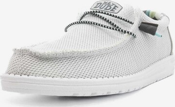 Mocassin 'Wally Sox' HEY DUDE en blanc