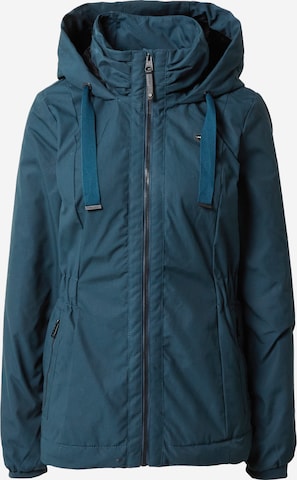 Ragwear Between-Season Jacket 'VARVARRA' in Blue: front