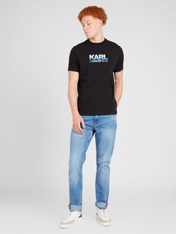 Tricou de la Karl Lagerfeld pe negru