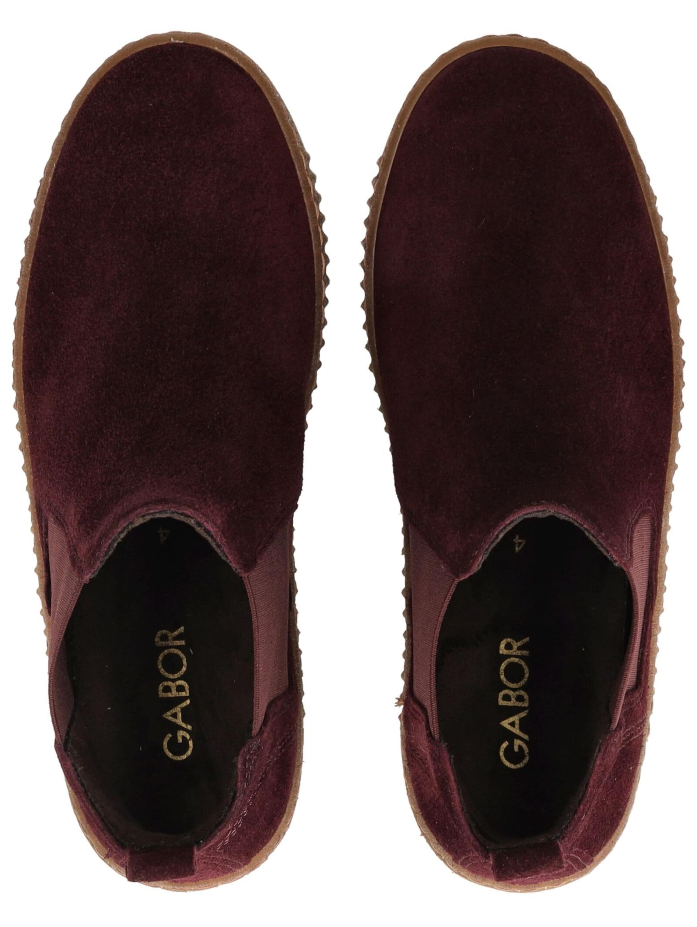 Bottines GABOR en rouge