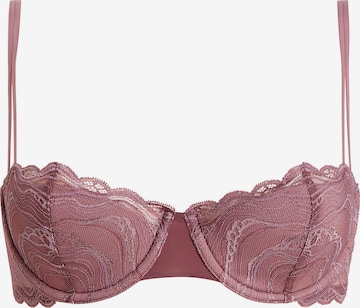 Soutien-gorge 'Instinct' Calvin Klein en rose : devant