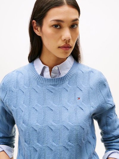 TOMMY HILFIGER Pullover in blau, Produktansicht