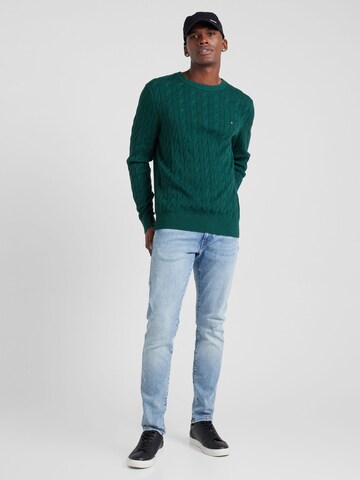 TOMMY HILFIGER Свитер 'Classic' в Зеленый