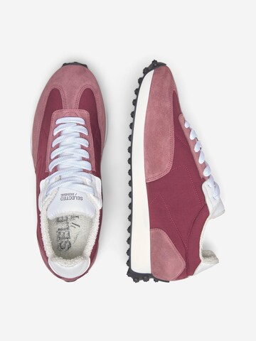 SELECTED HOMME Sneakers 'Victor' in Pink