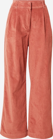 mazineWide Leg/ Široke nogavice Hlače s naborima 'Niona' - crvena boja: prednji dio