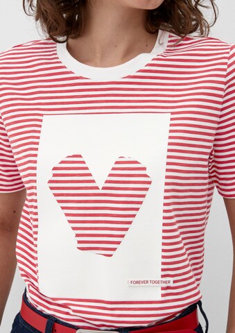 T-shirt s.Oliver en rouge