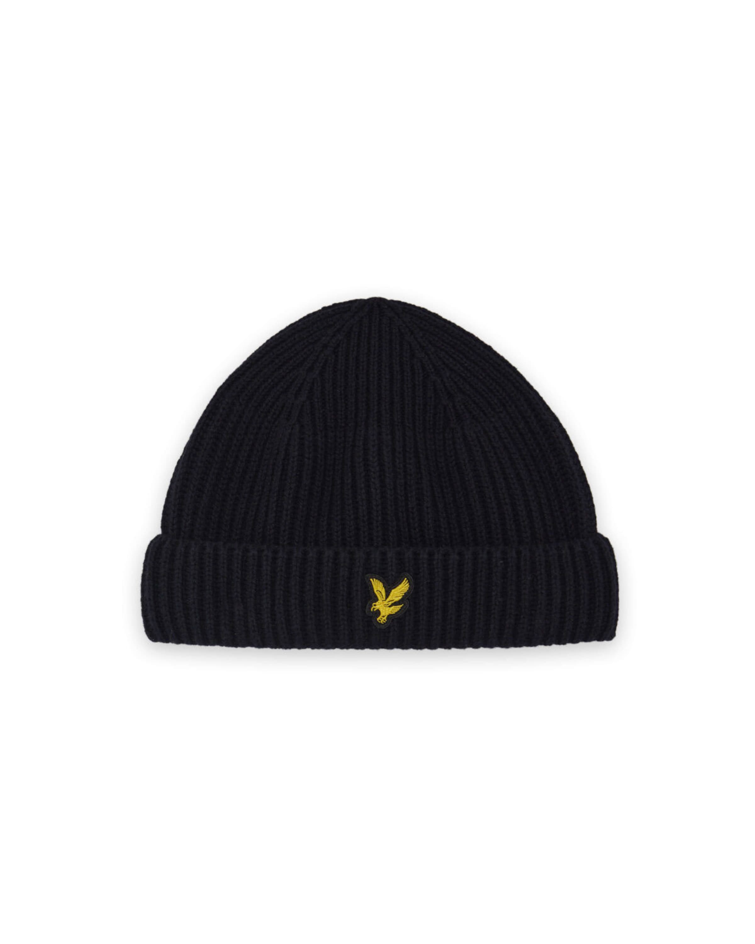 Lyle & Scott Mütze in Schwarz: Vorderseite
