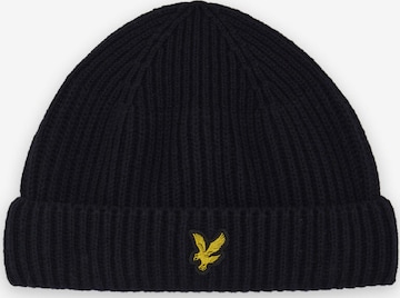 Lyle & Scott Mütze in Schwarz: Vorderseite