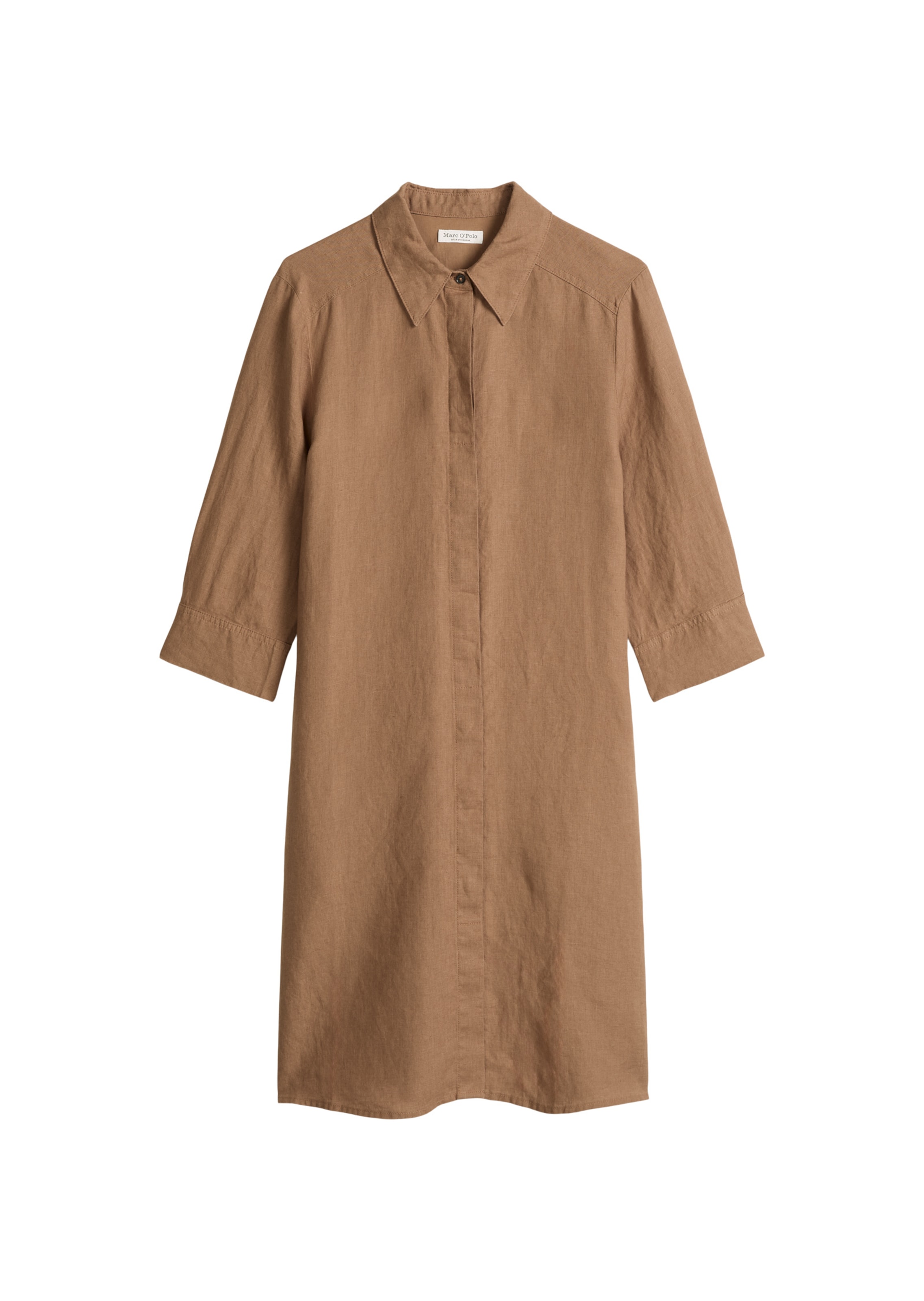 Marc O'Polo Blousejurk in Bruin: voorkant