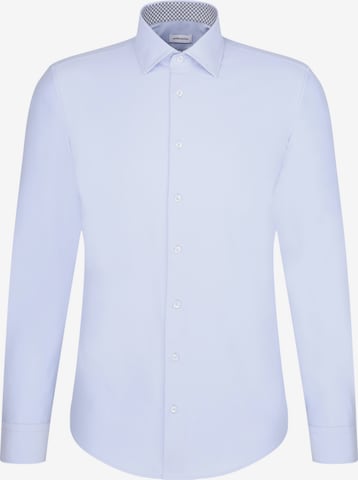 SEIDENSTICKER Slim fit Business shirt in Blue: front