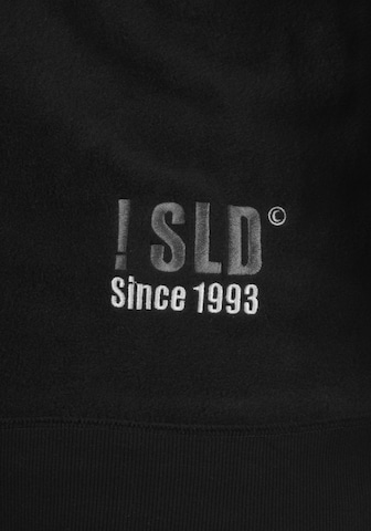 !Solid Zip-Up Hoodie 'Loki' in Black