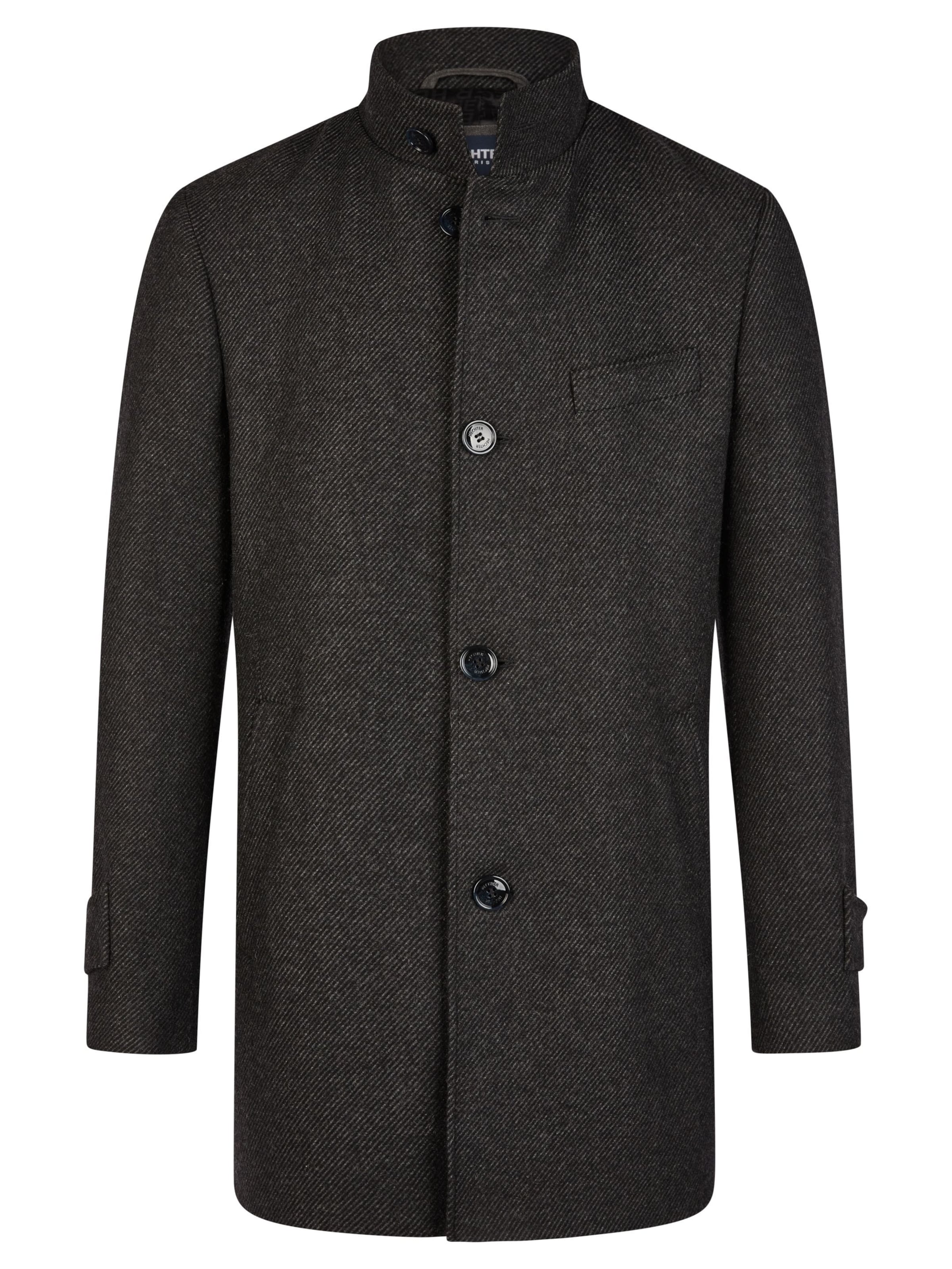 Manteau mi-saison HECHTER PARIS en gris : devant