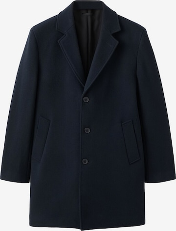 MANGO MAN Between-Seasons Coat in Blue: front