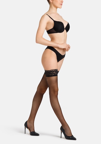 camano Hold-up stockings in Black