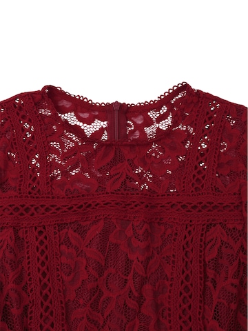 LapaPlus Kleid in Rot