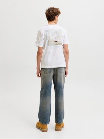 Jack & Jones Junior Shirt in Wit: voorkant