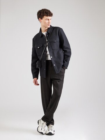 BLEND Regular Chino Pants 'BHMAXIM' in Black
