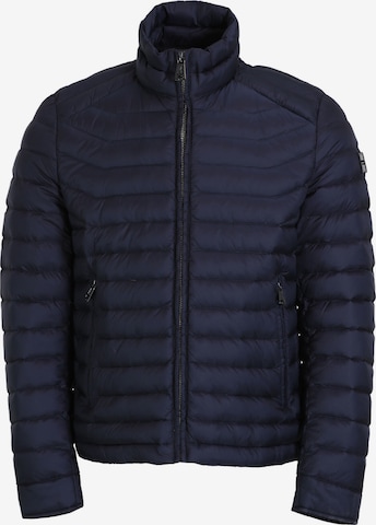 Lufian Winter jacket in Blue: front