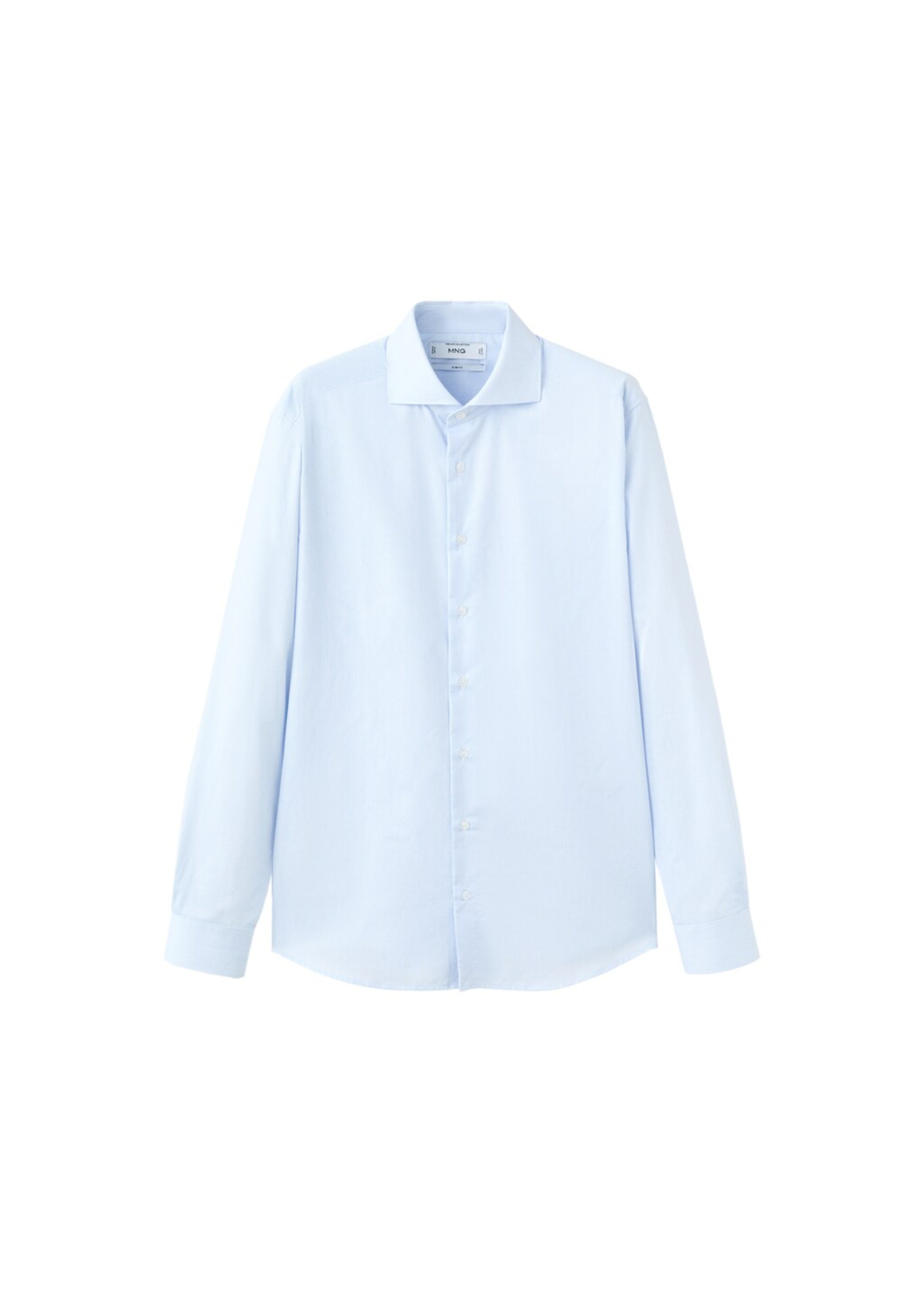 MANGO MAN Button Up Shirt 'Selva' in Pastel blue / White, Item view