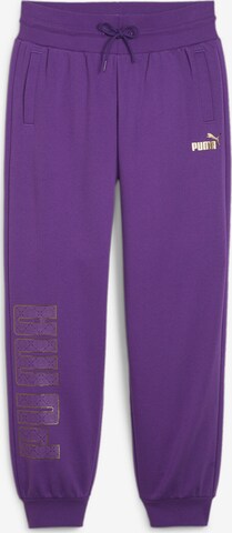 PUMA Pants in Purple: front