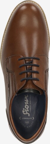SIOUX Lace-Up Shoes 'Dilip-716-H' in Brown